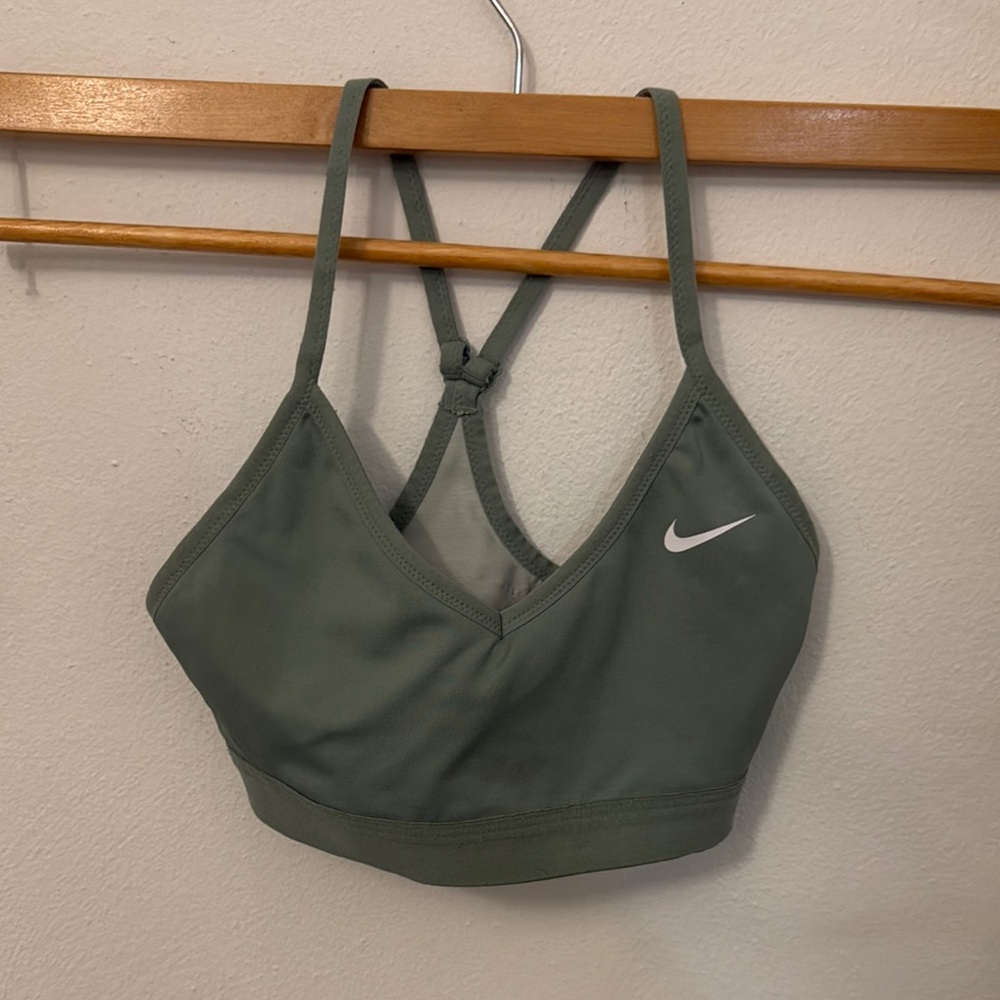 Nike Women's Olive Sports Bra